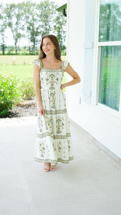 A Step Forward Midi Dress