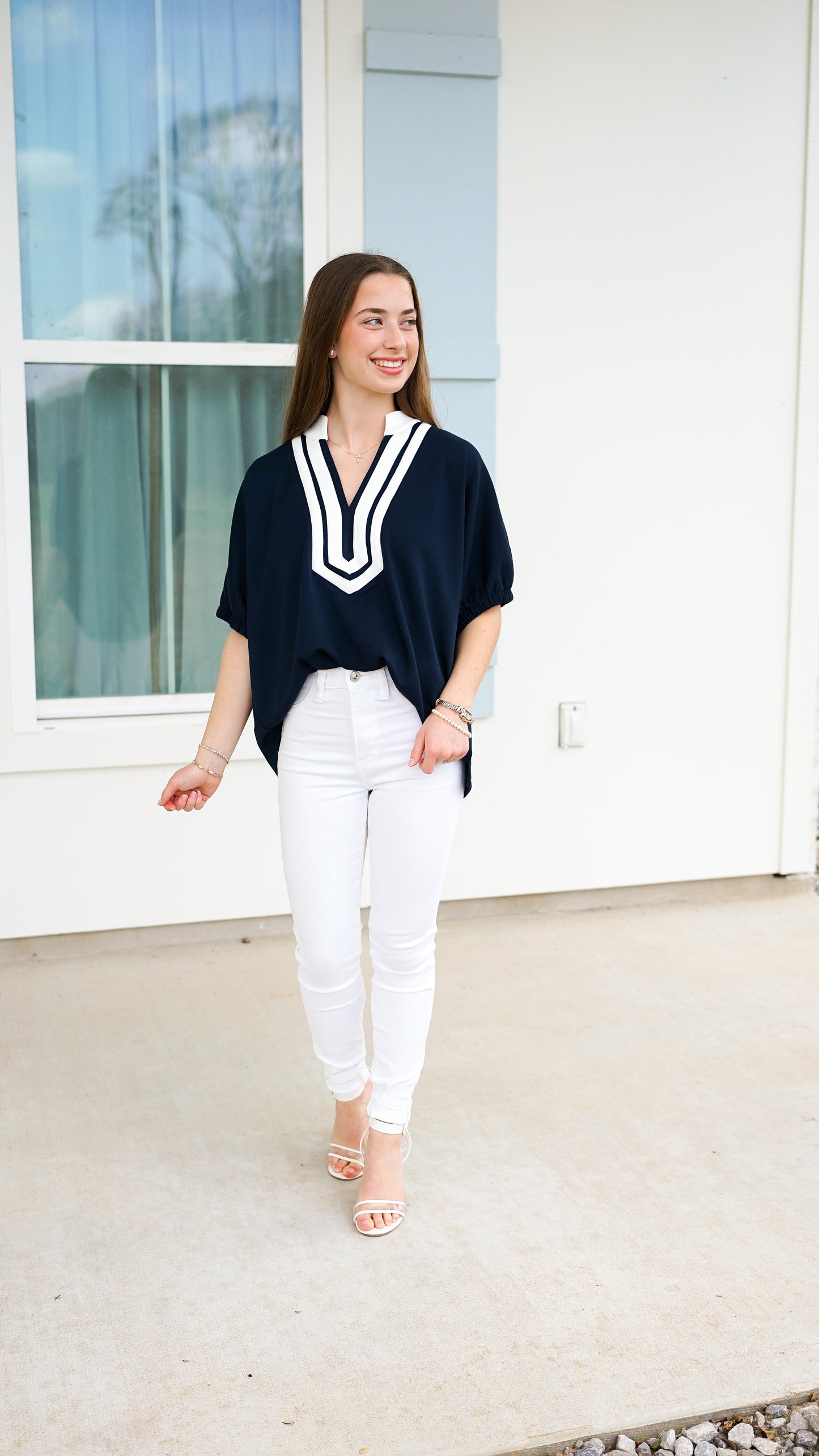 Style and Simplicity Navy Top