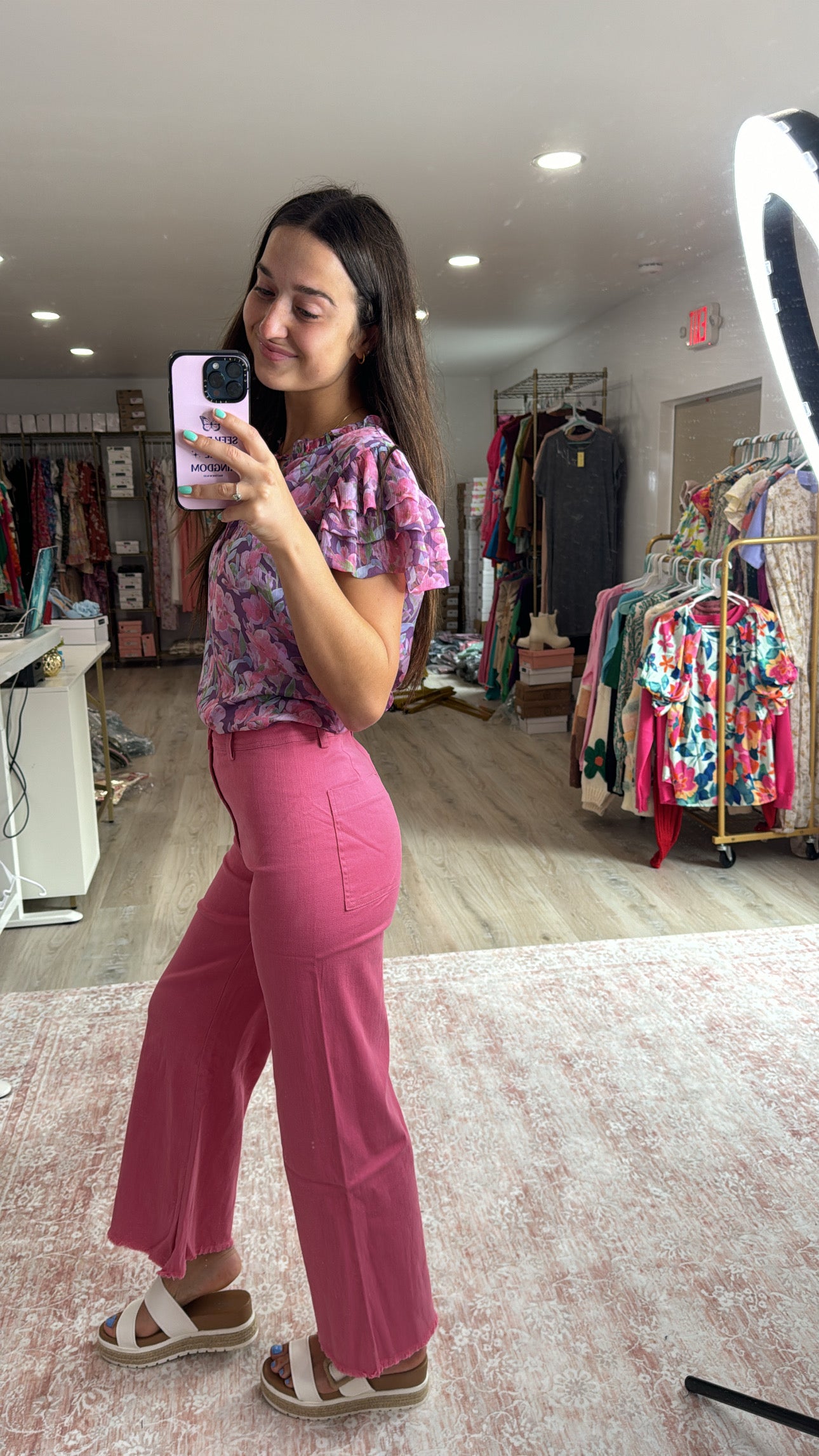 Perfect Fit Pink Pants