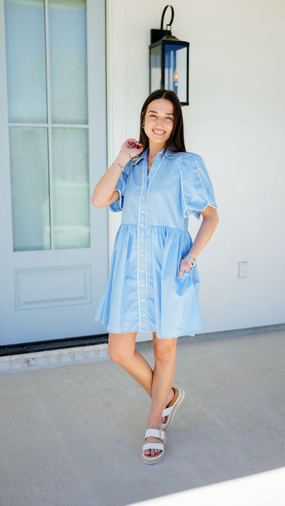 Blue Skies Forever Dress