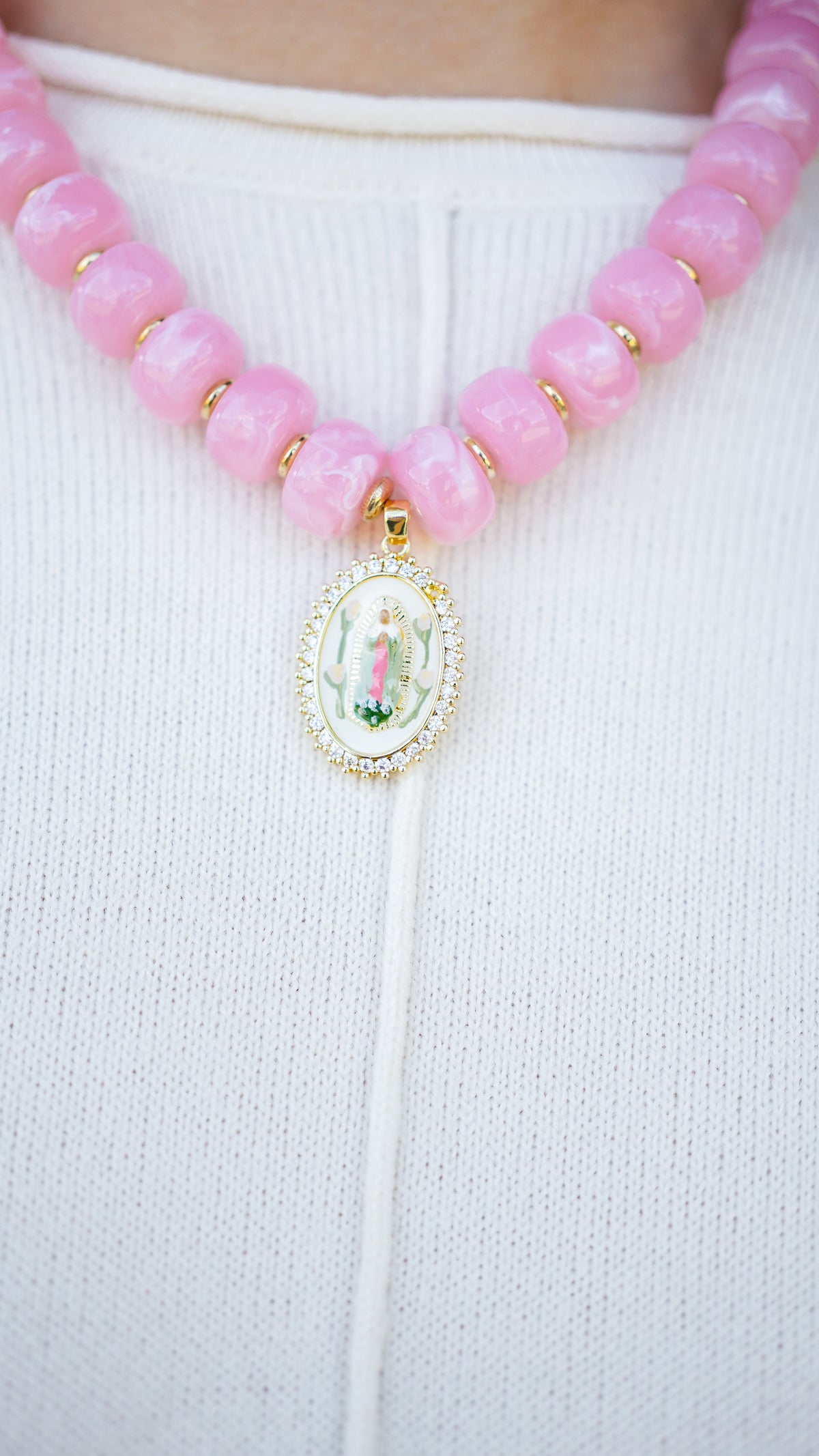 Saint Anne Beaded Necklace