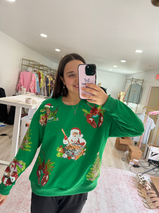 Cajun Christmas Sweatshirt