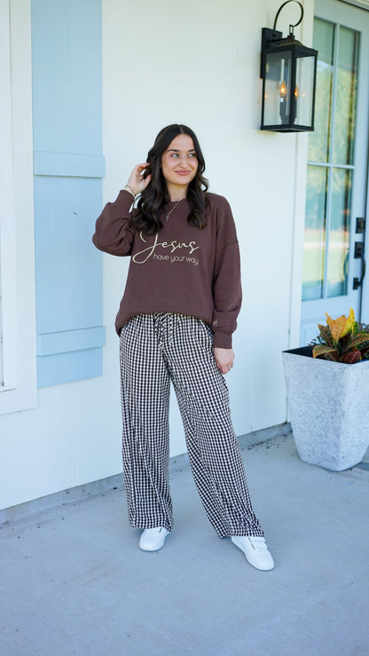 Gorgeous in Gingham Pants