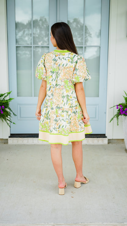 Never Say Never Peach Dress