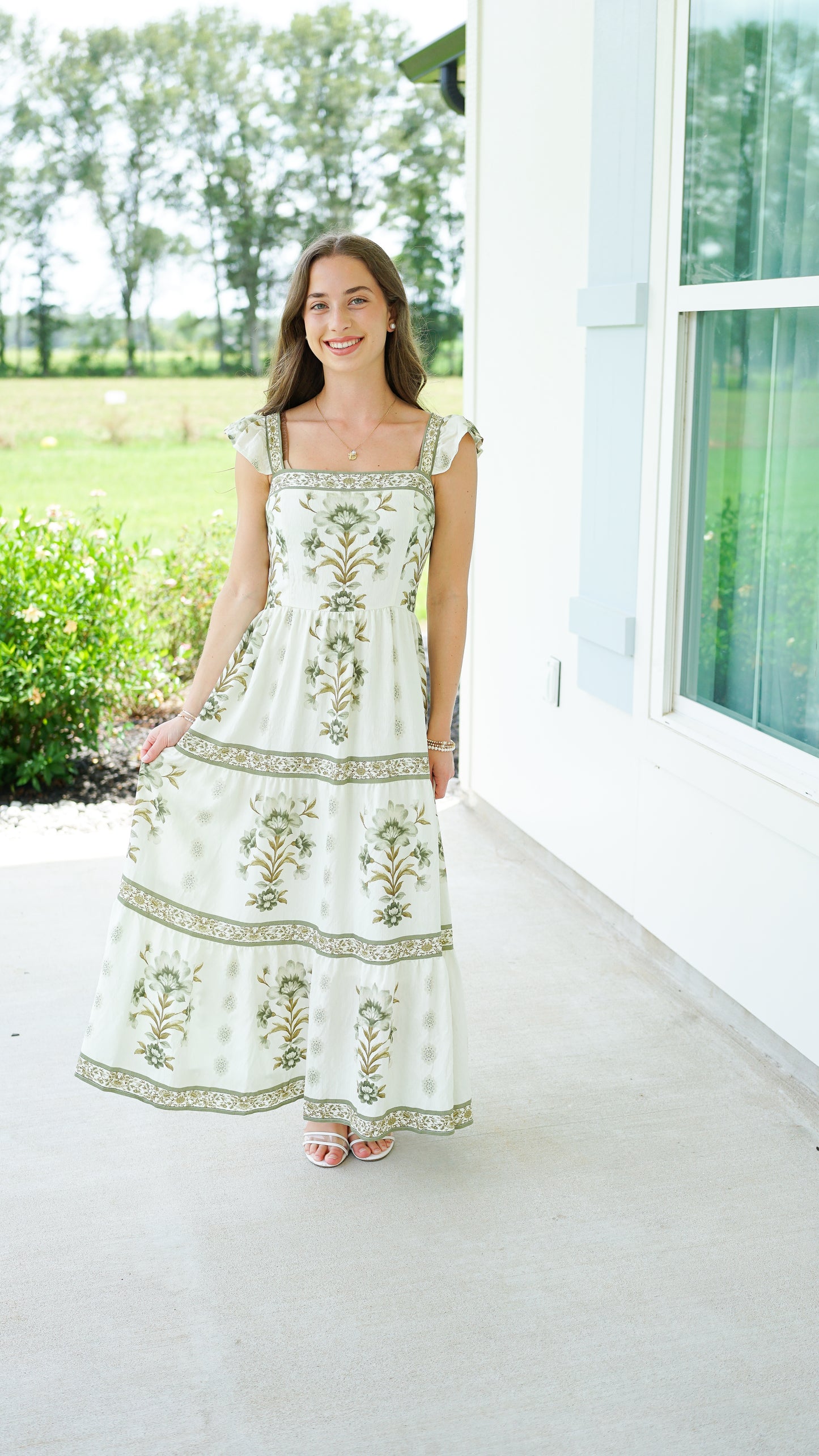 A Step Forward Midi Dress