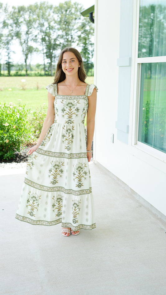 A Step Forward Midi Dress