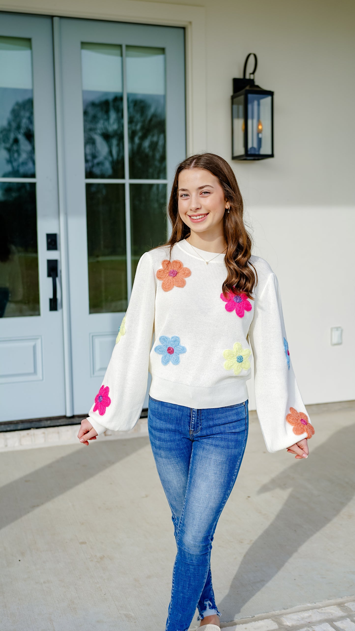 Let Love Bloom Sweater