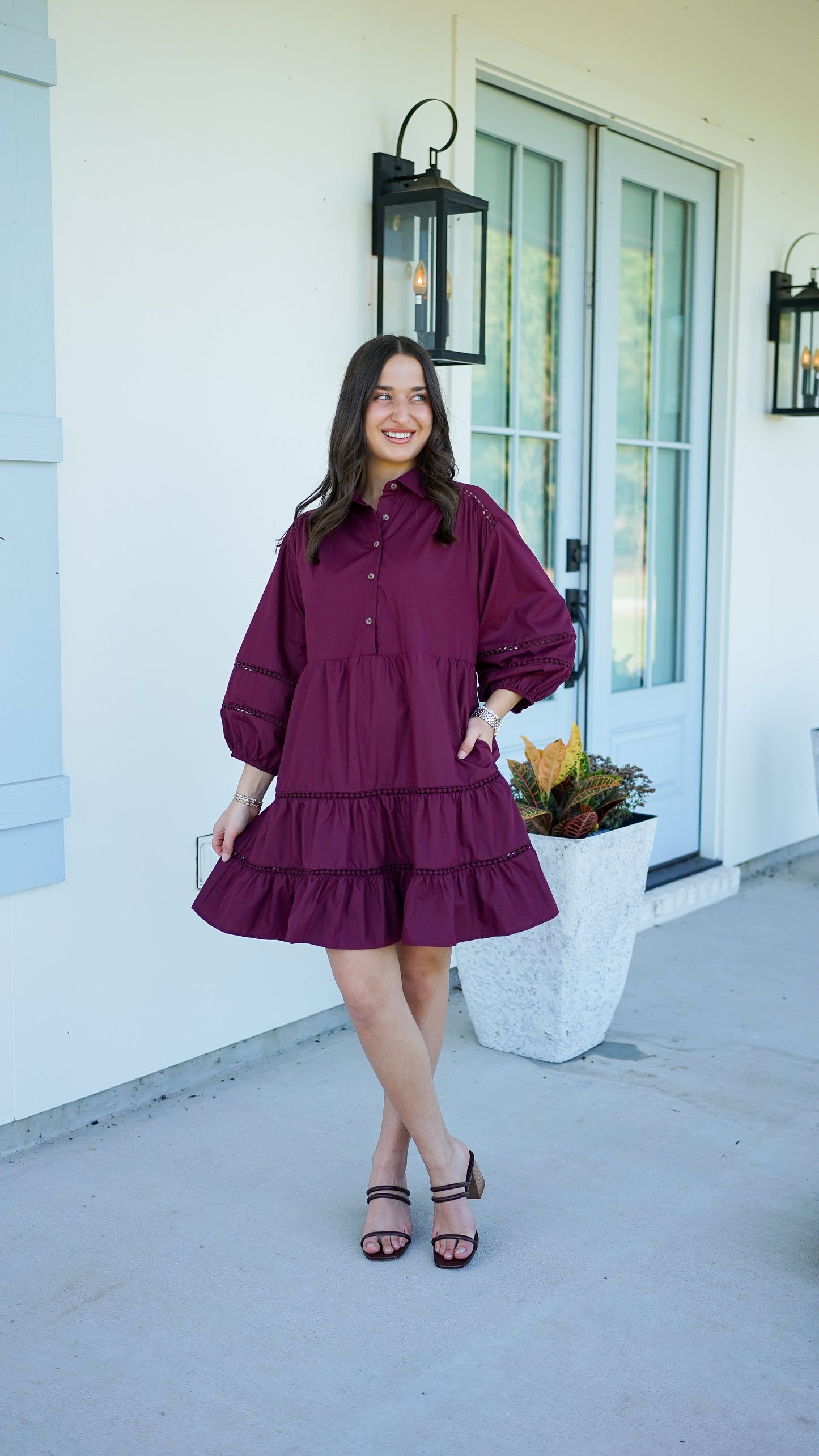 Peace of Christ Wine Dress