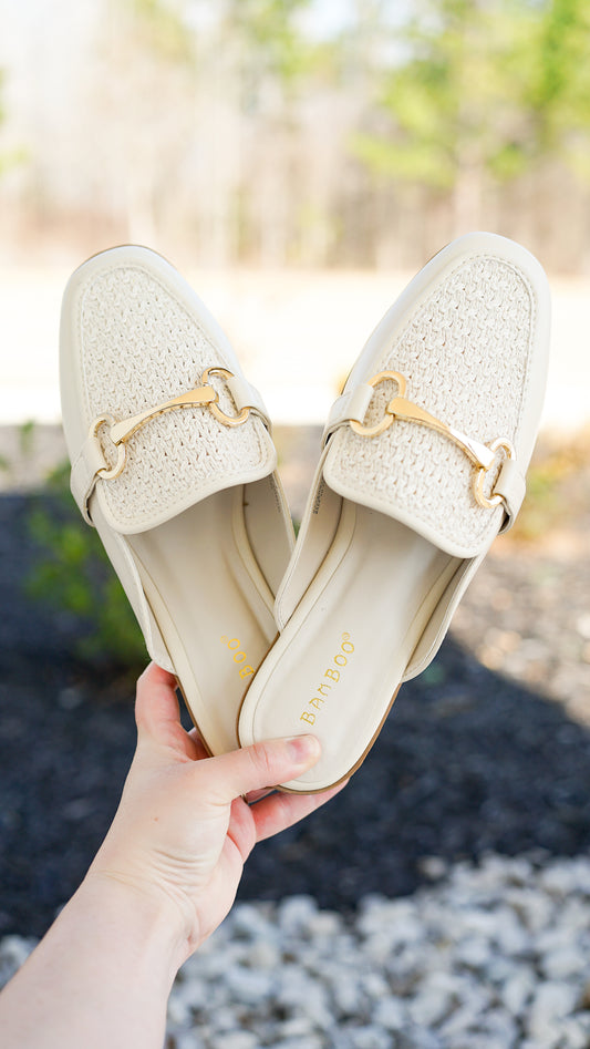 Make a Move Cream Mules