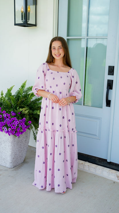 Lovely In Lilac Dress