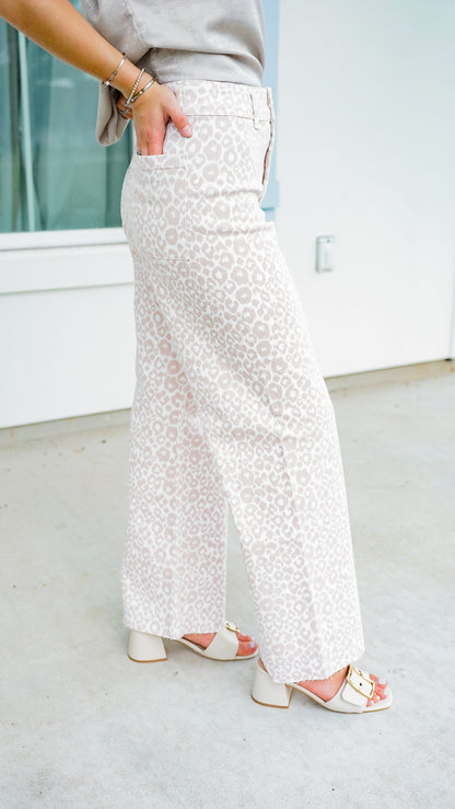 Never Better Leopard Pants