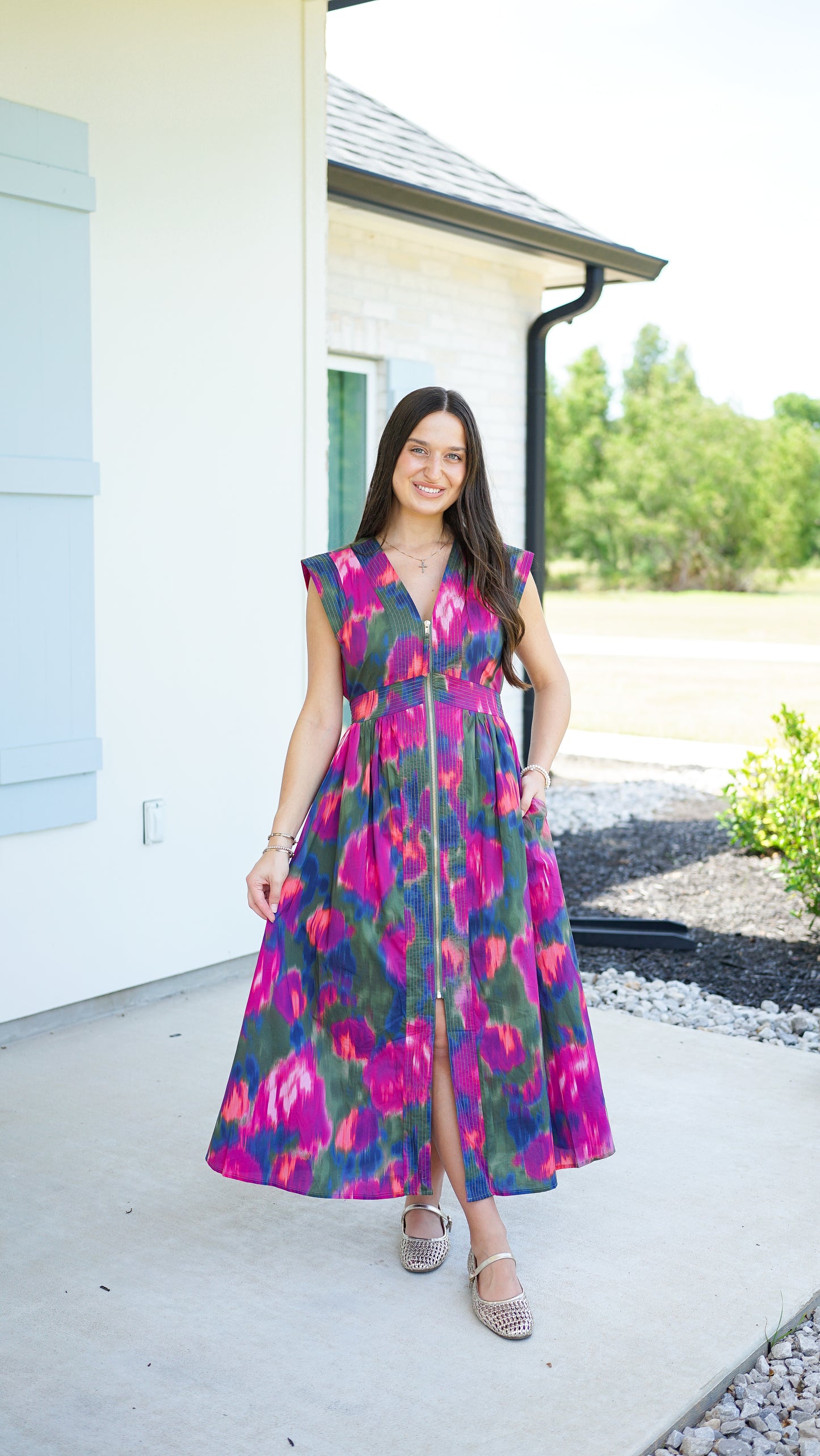 Simply Stunning Midi Dress