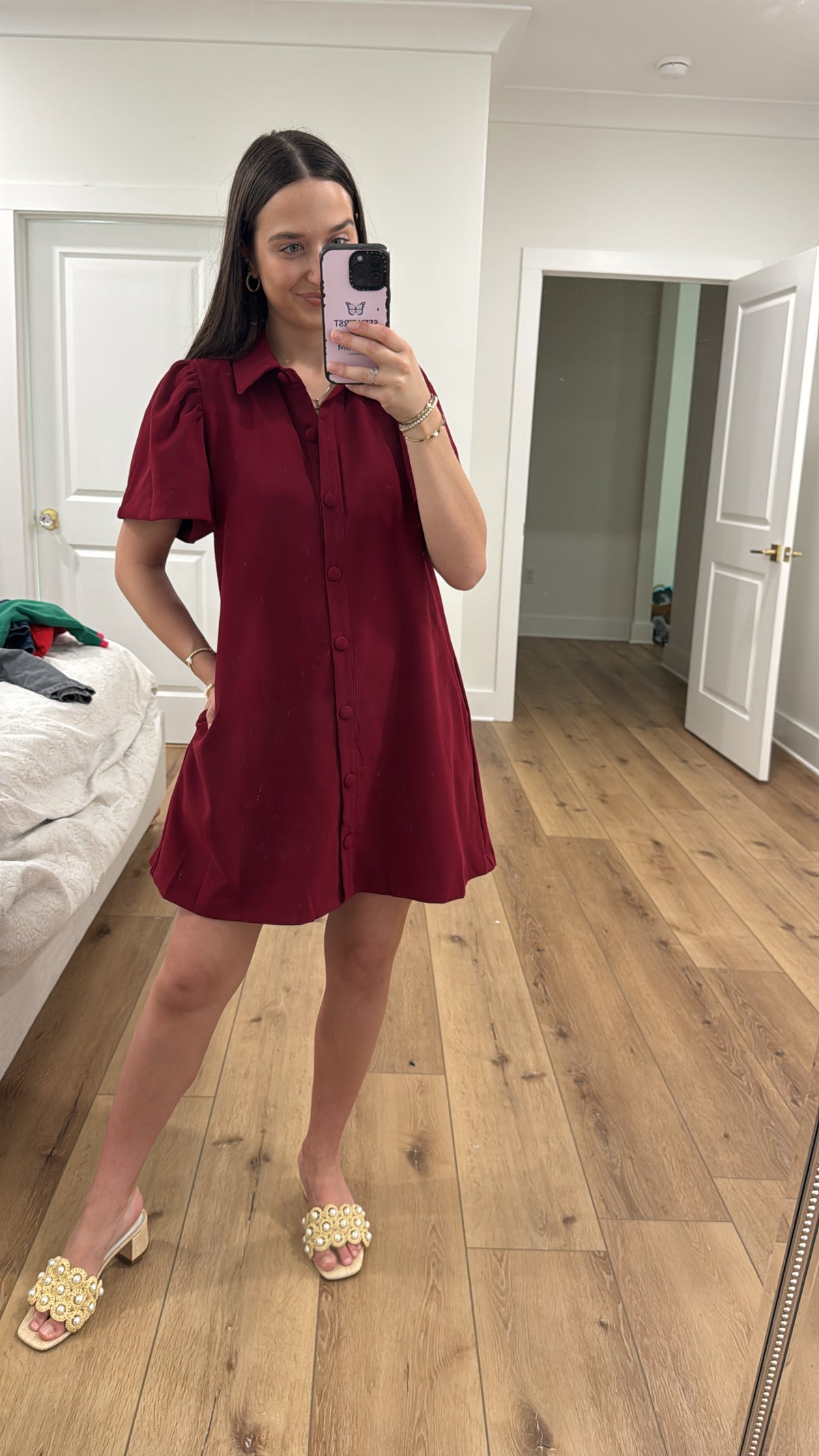 Keep It Classy Wine Dress