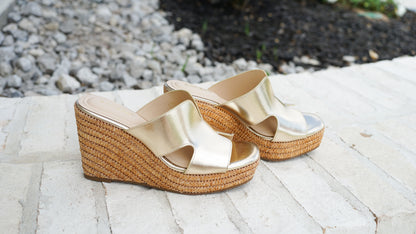 New Beginnings Gold Wedges