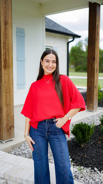 She’s a Keeper Red Sweater