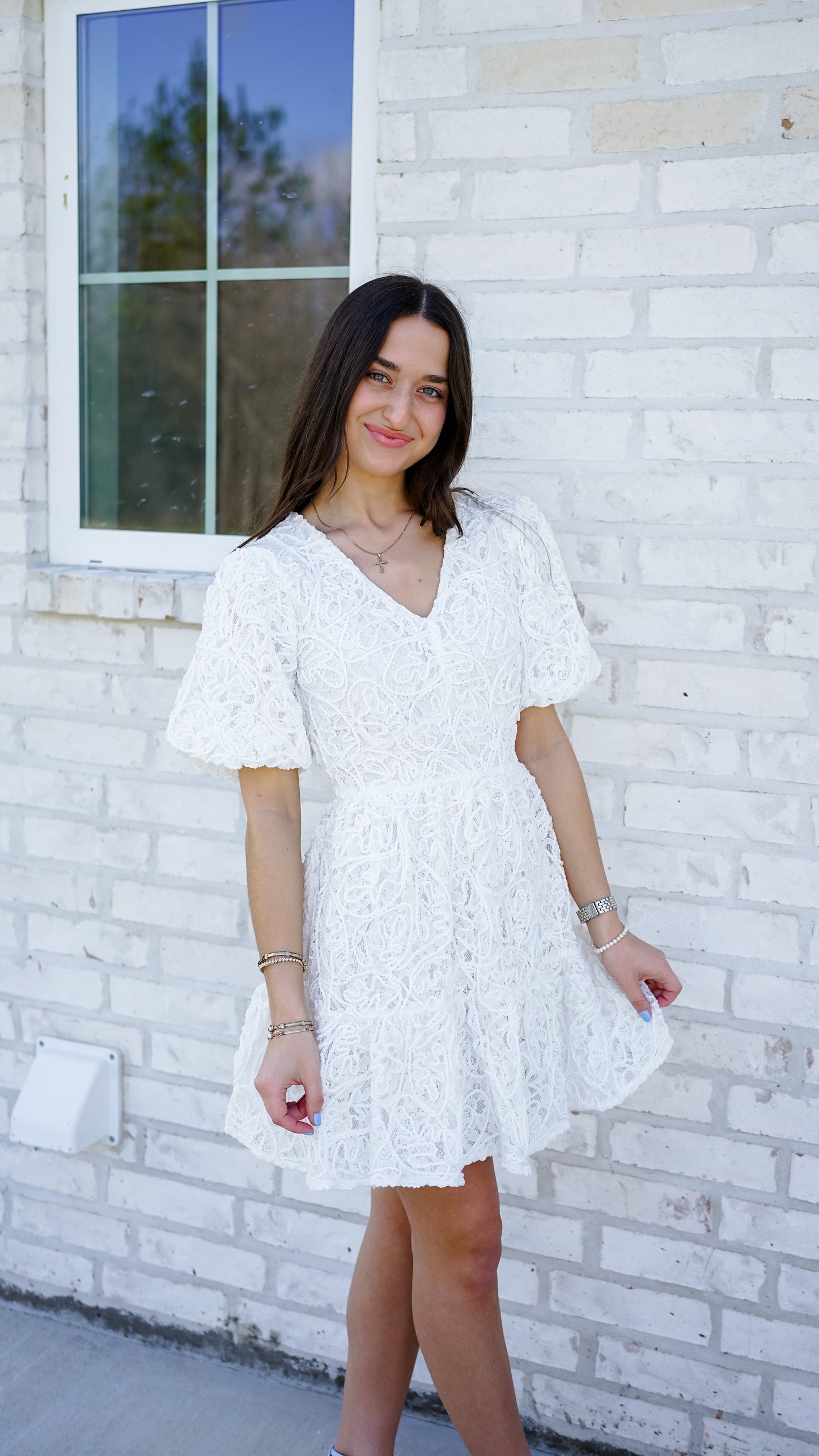 Sweet Romance White Dress