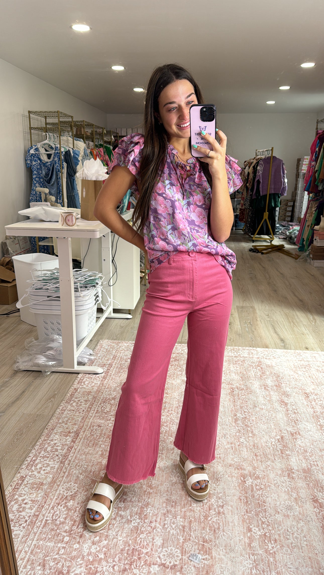 Perfect Fit Pink Pants