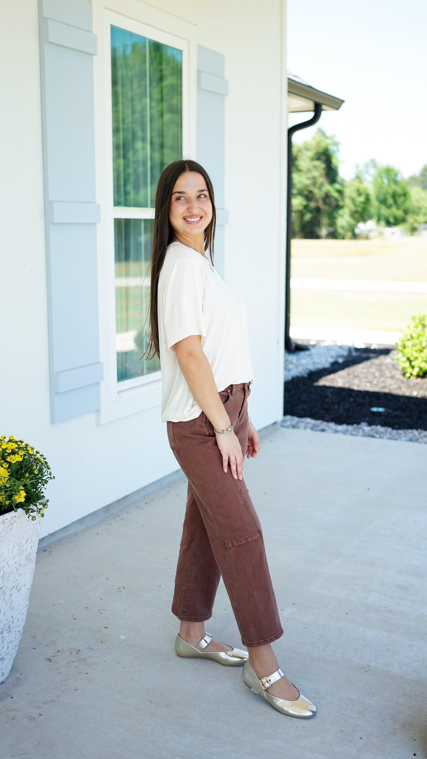 Simple as Can Be Cream Top