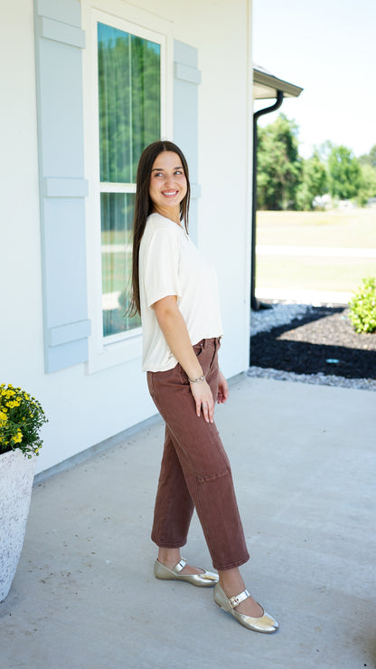 Simple as Can Be Cream Top