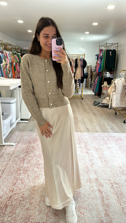 Pretty In Pearls Cardigan