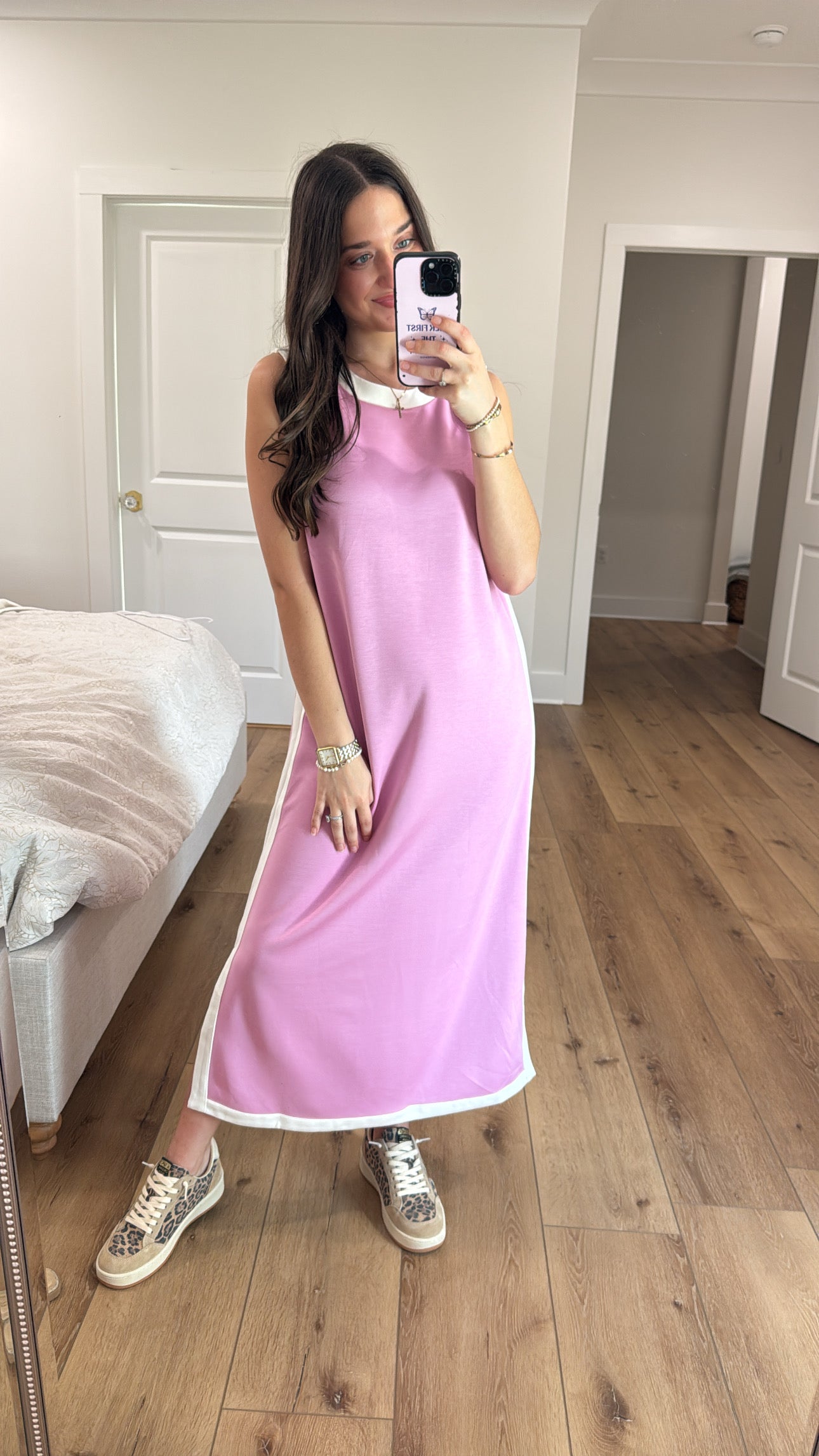 Some Kind of Comfy Lilac Midi