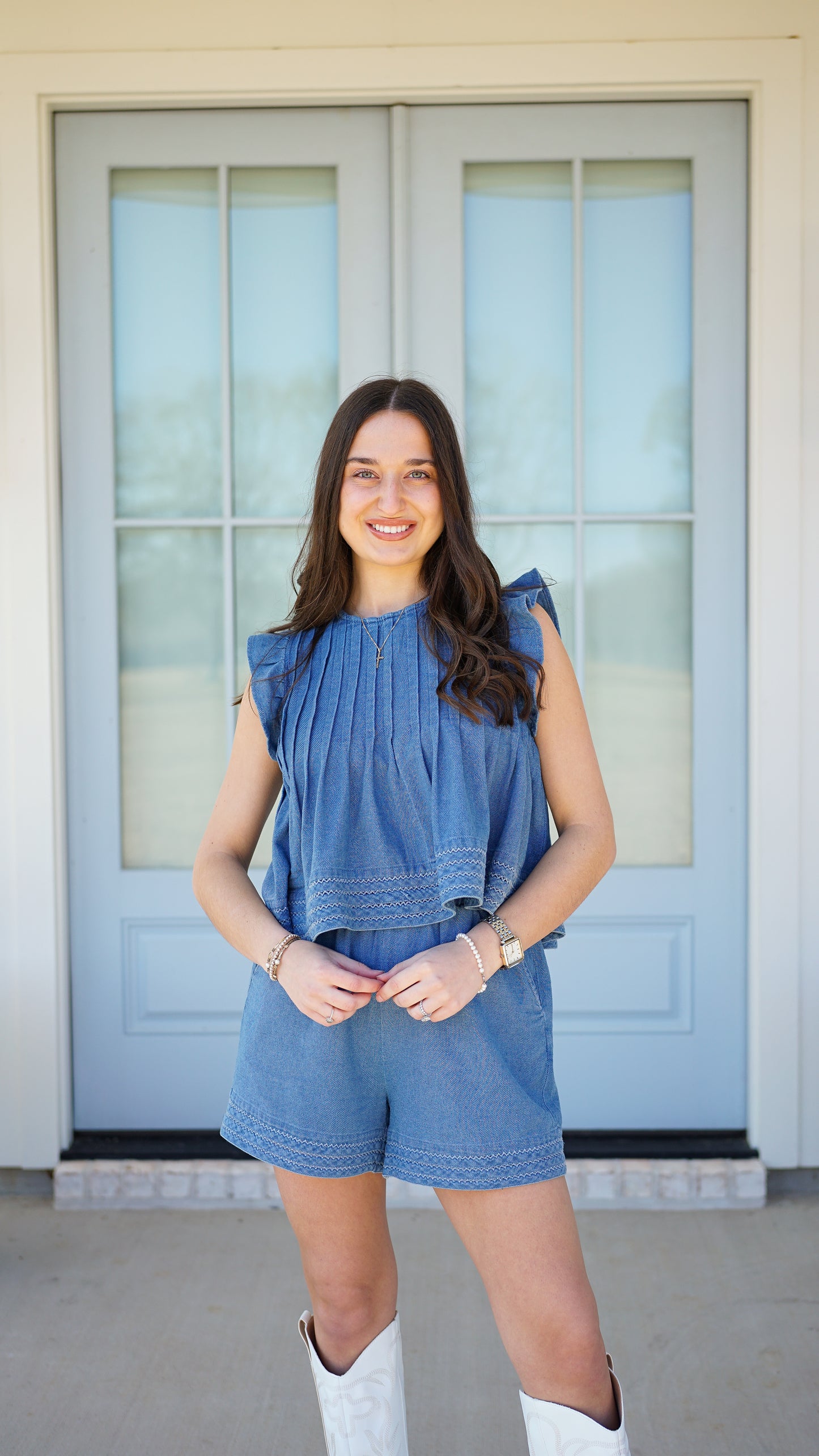 Just a Girl Denim Set