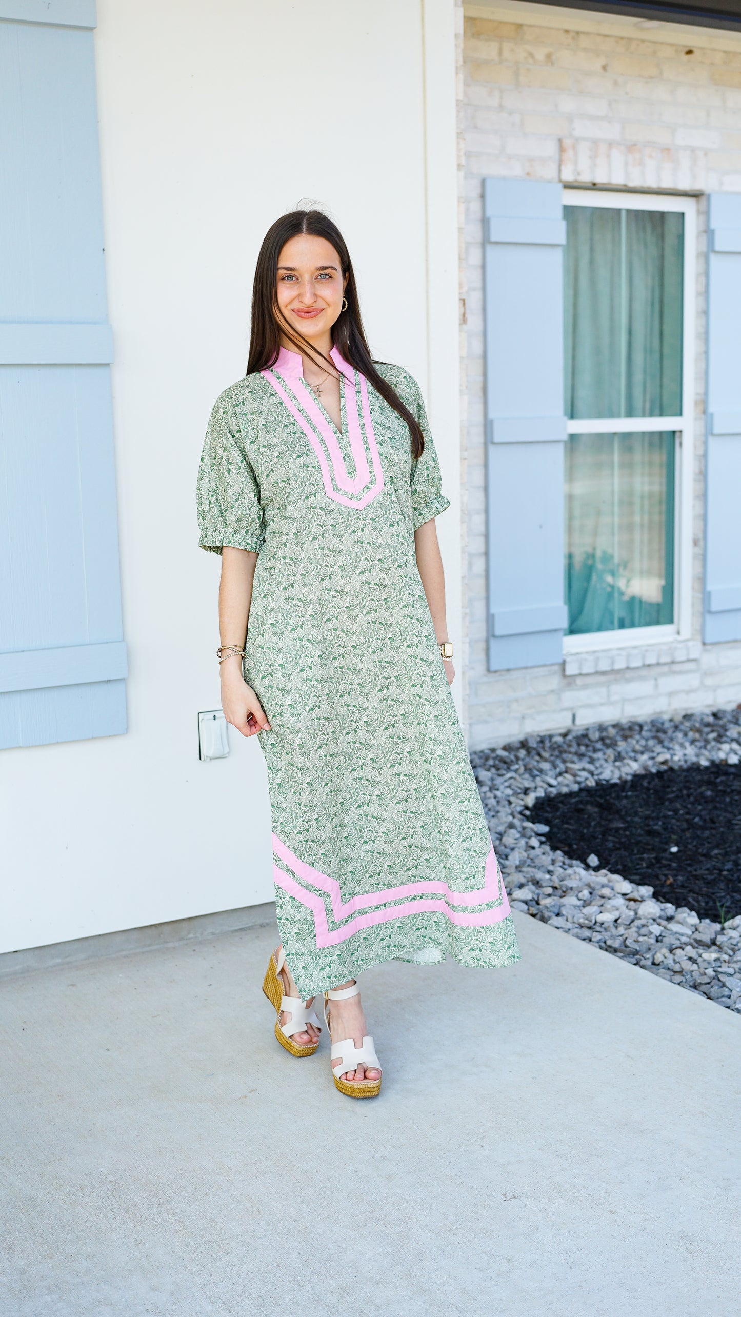 Under The Palms Midi Dress