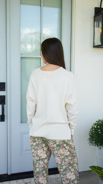 Nothing Like It Cream Sweater