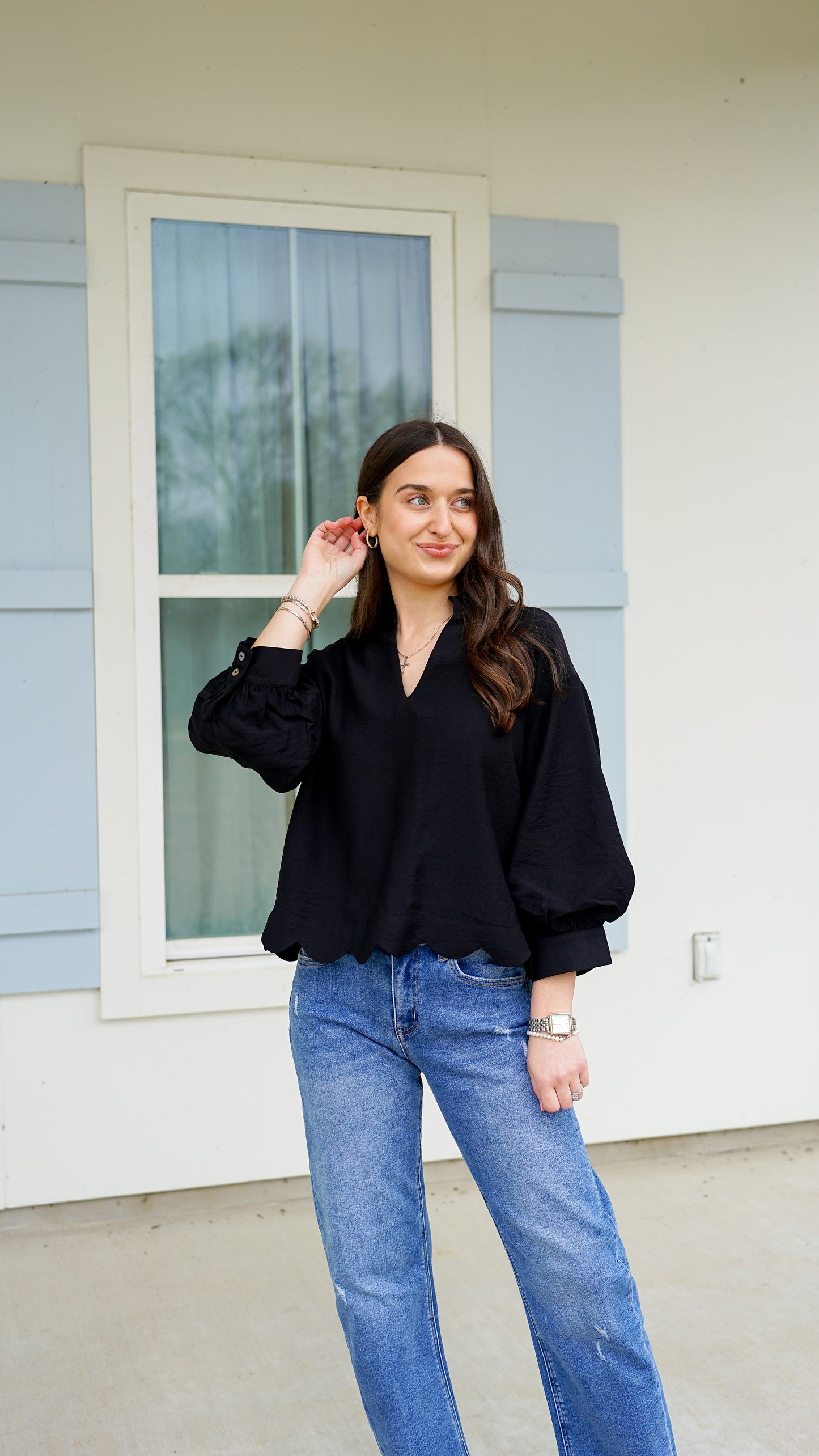 Don’t Overthink It Black Top