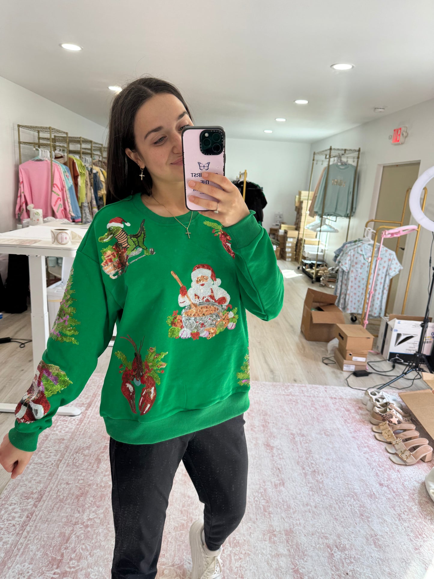 Cajun Christmas Sweatshirt