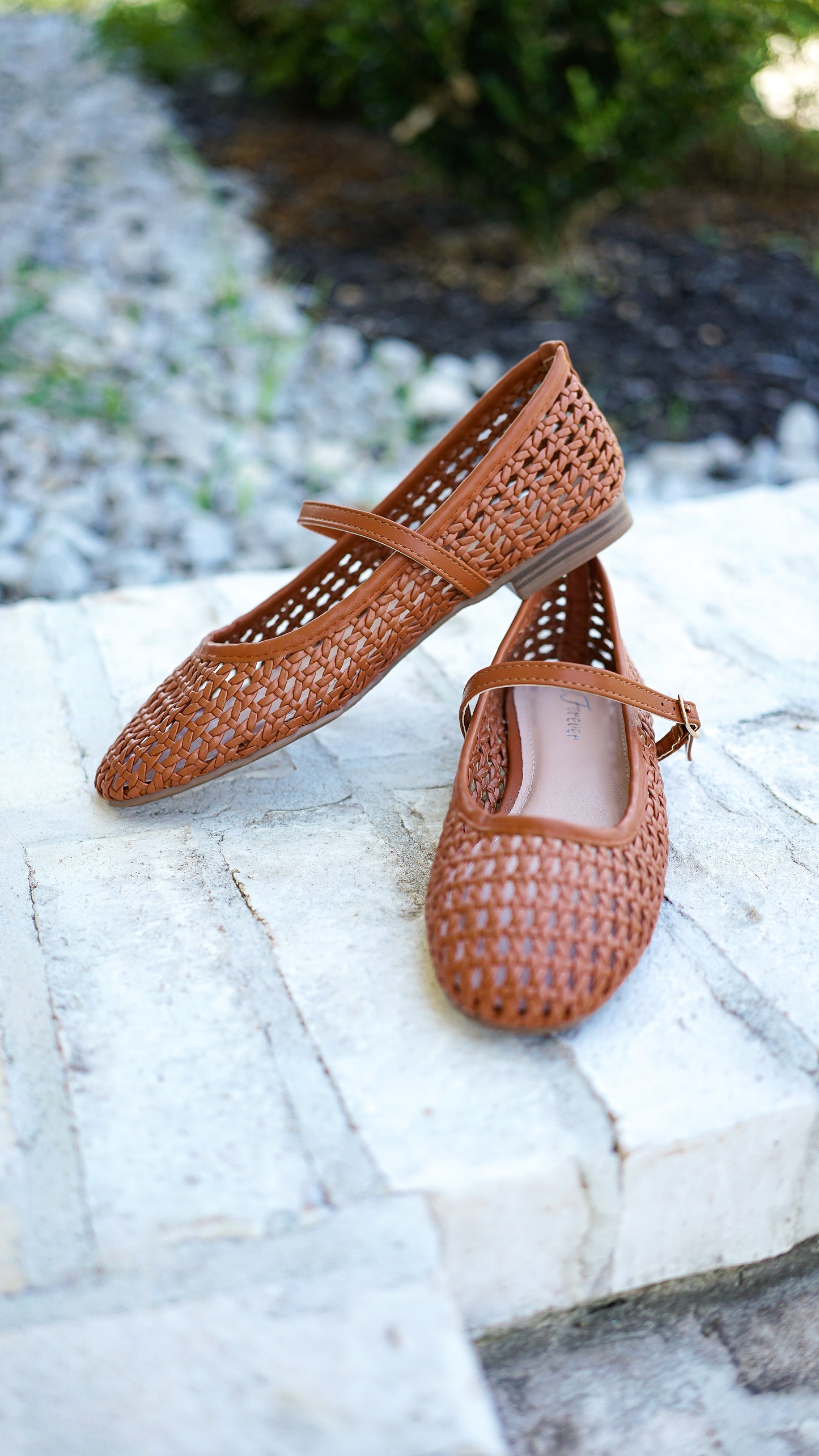 Golden Hour Brown Ballet Flats