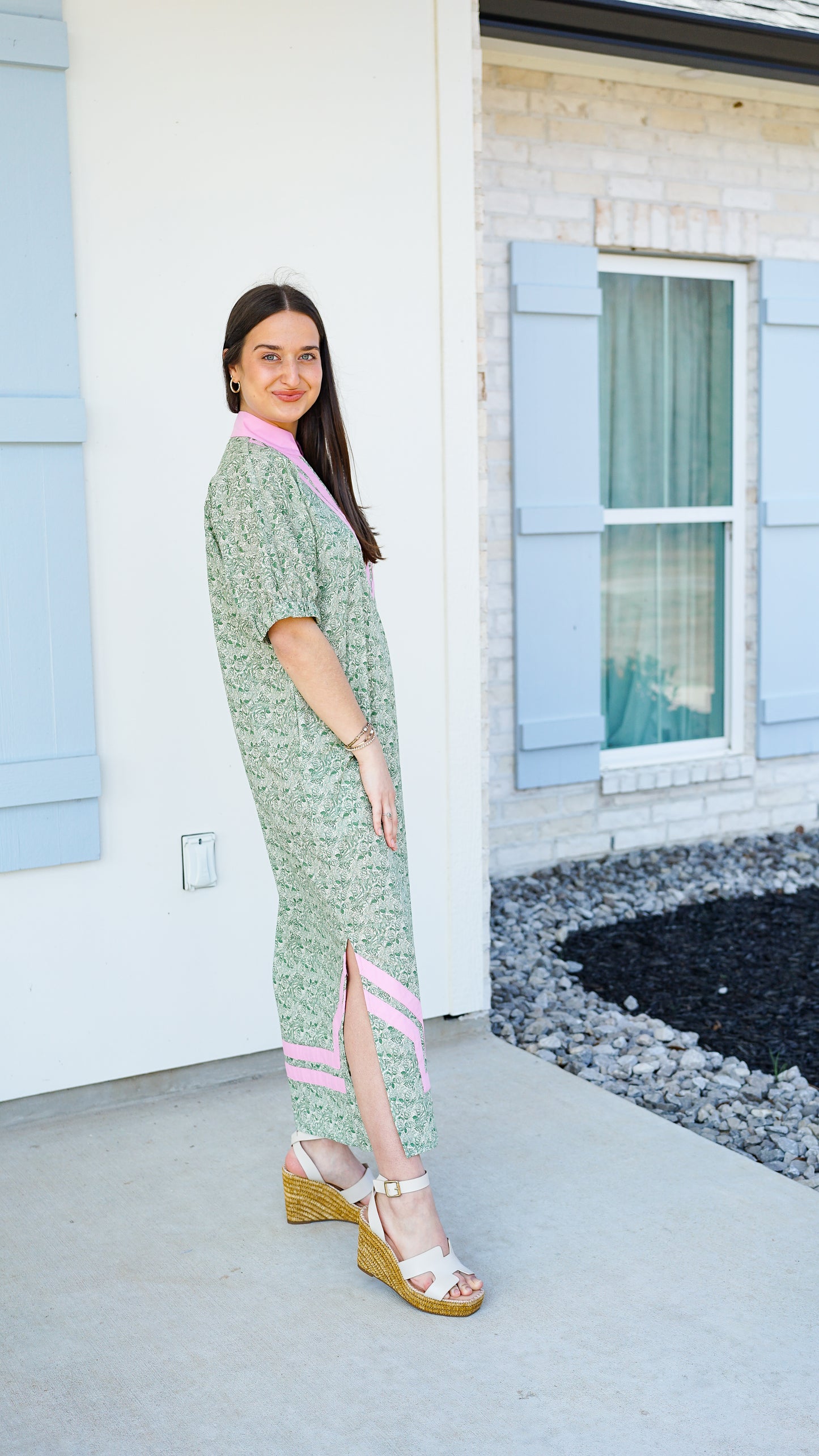 Under The Palms Midi Dress