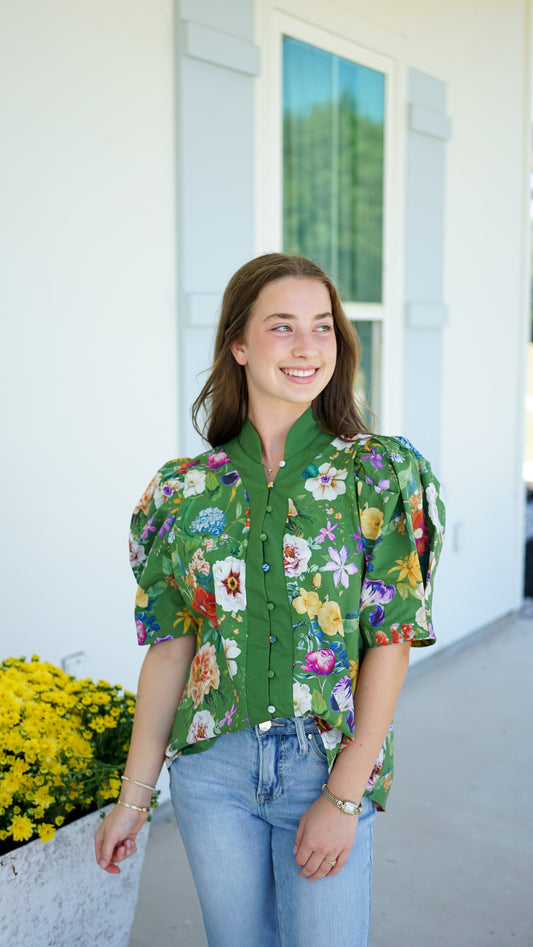 Flower Garden Top