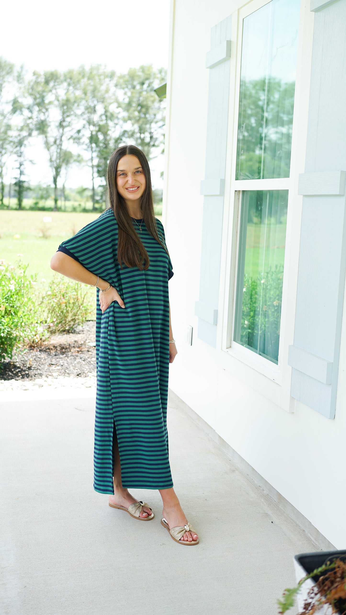 Keep It Cool Navy Dress