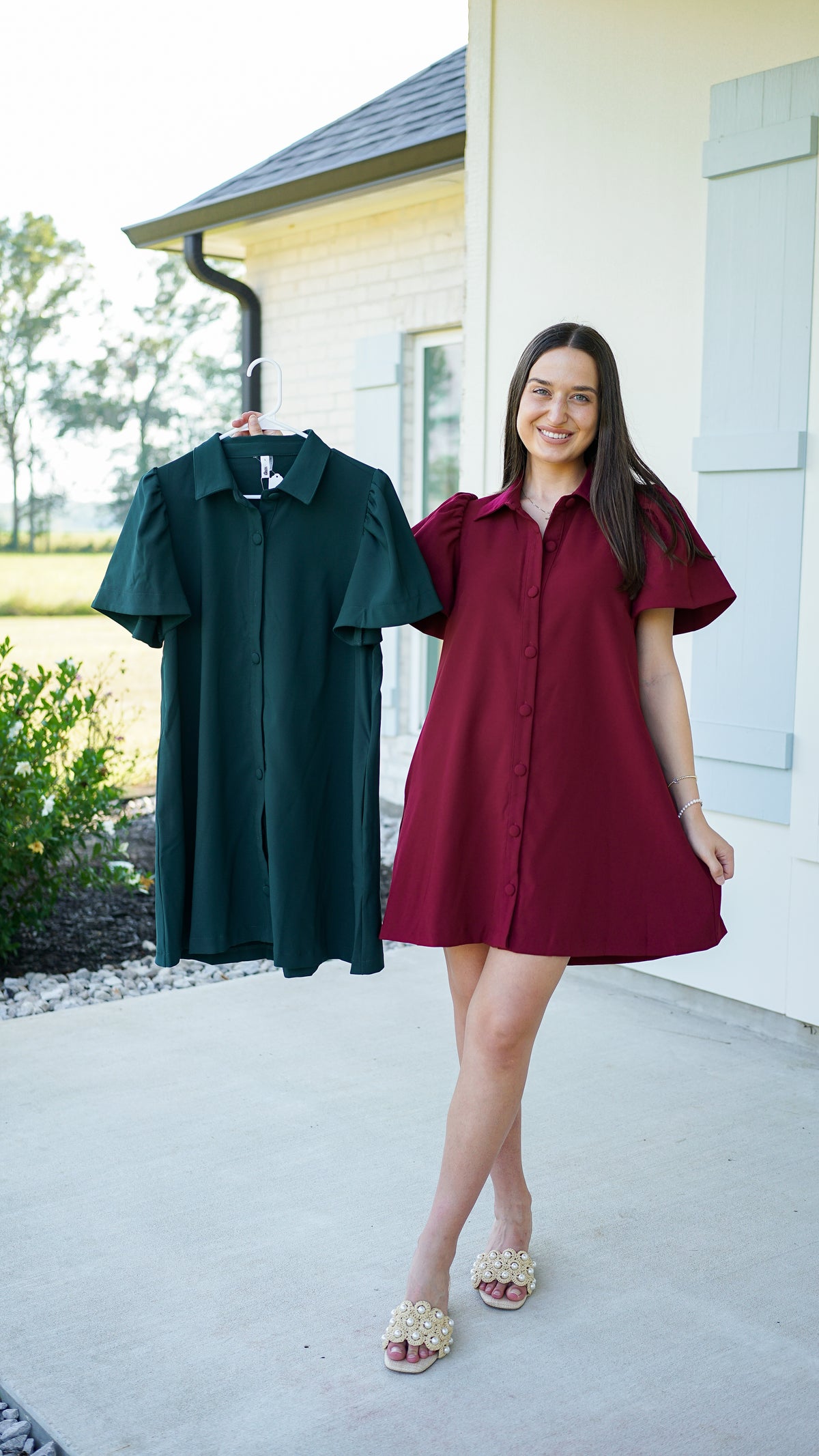 Keep It Classy Wine Dress