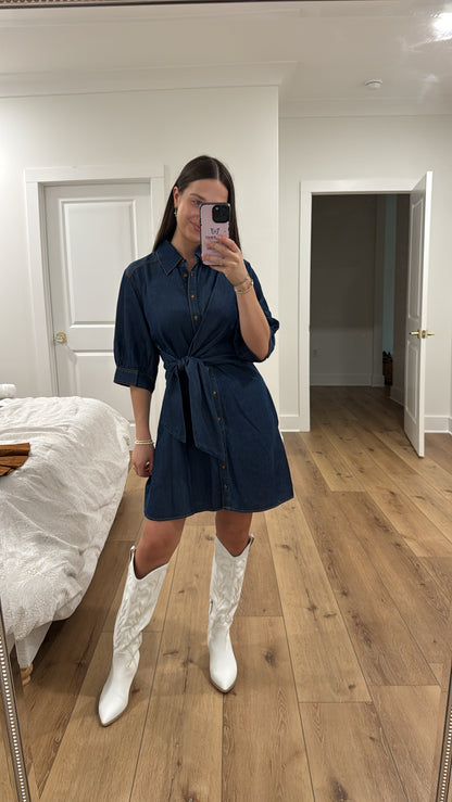 Denim on Duty Dress