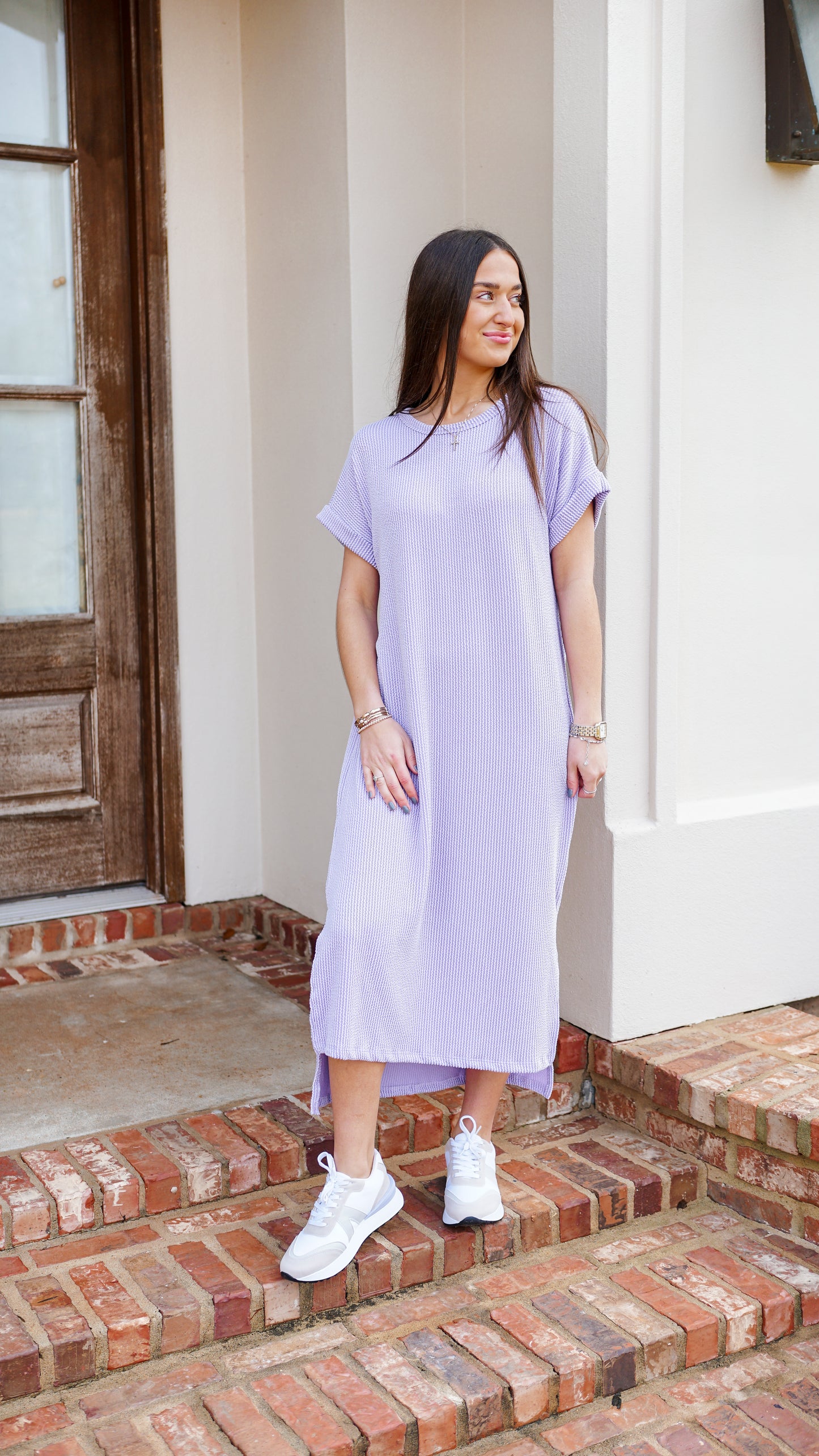 In The Clouds Lavender Dress