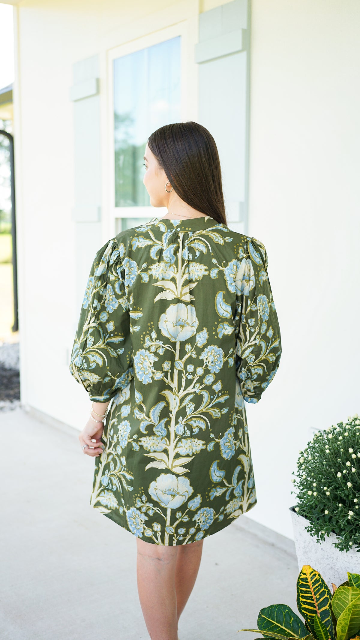Let Love Lead Green Dress