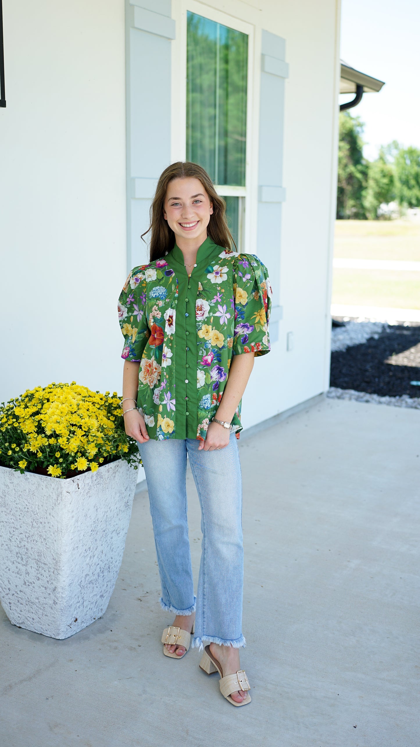 Flower Garden Top