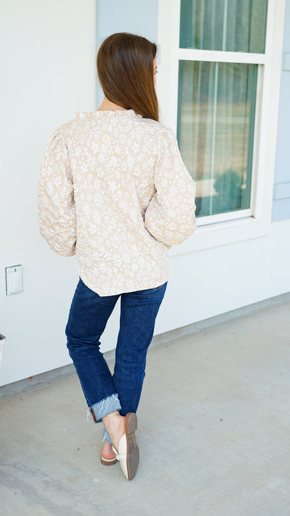 Grace Upon Grace Cream Long Sleeve