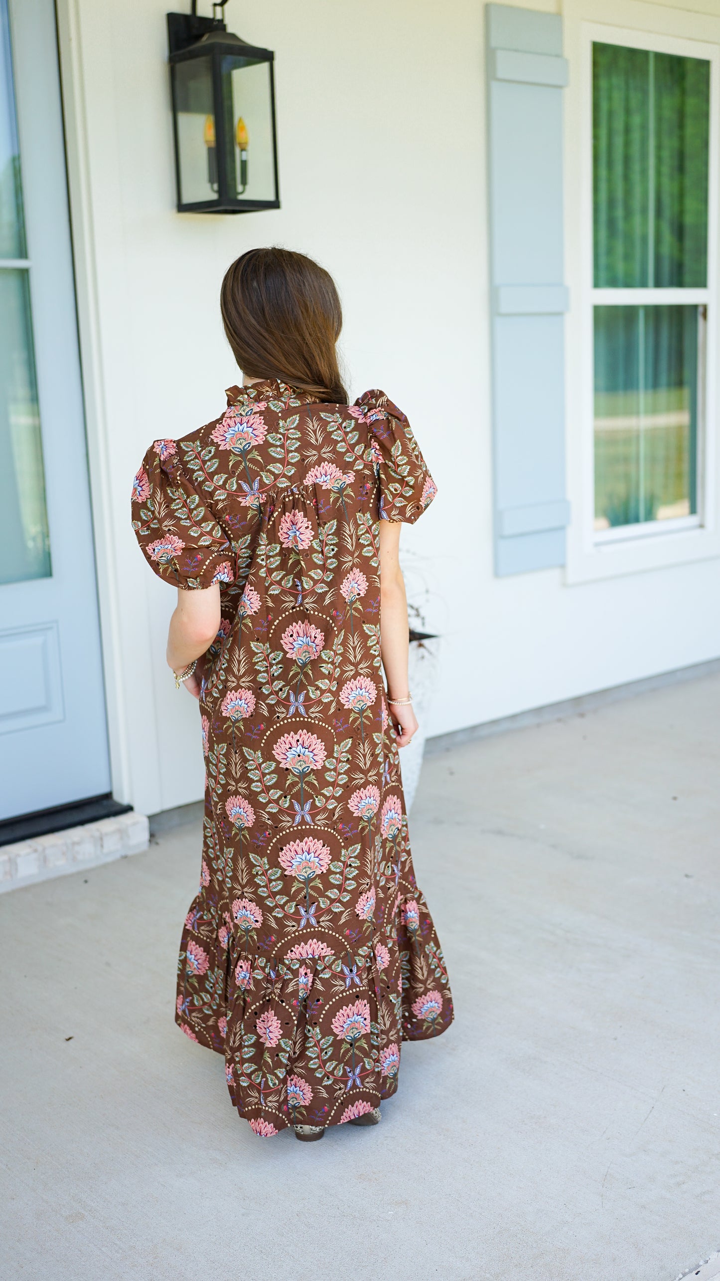 Eyelet Elegance Dress