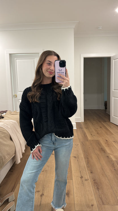 Better In Black Sweater