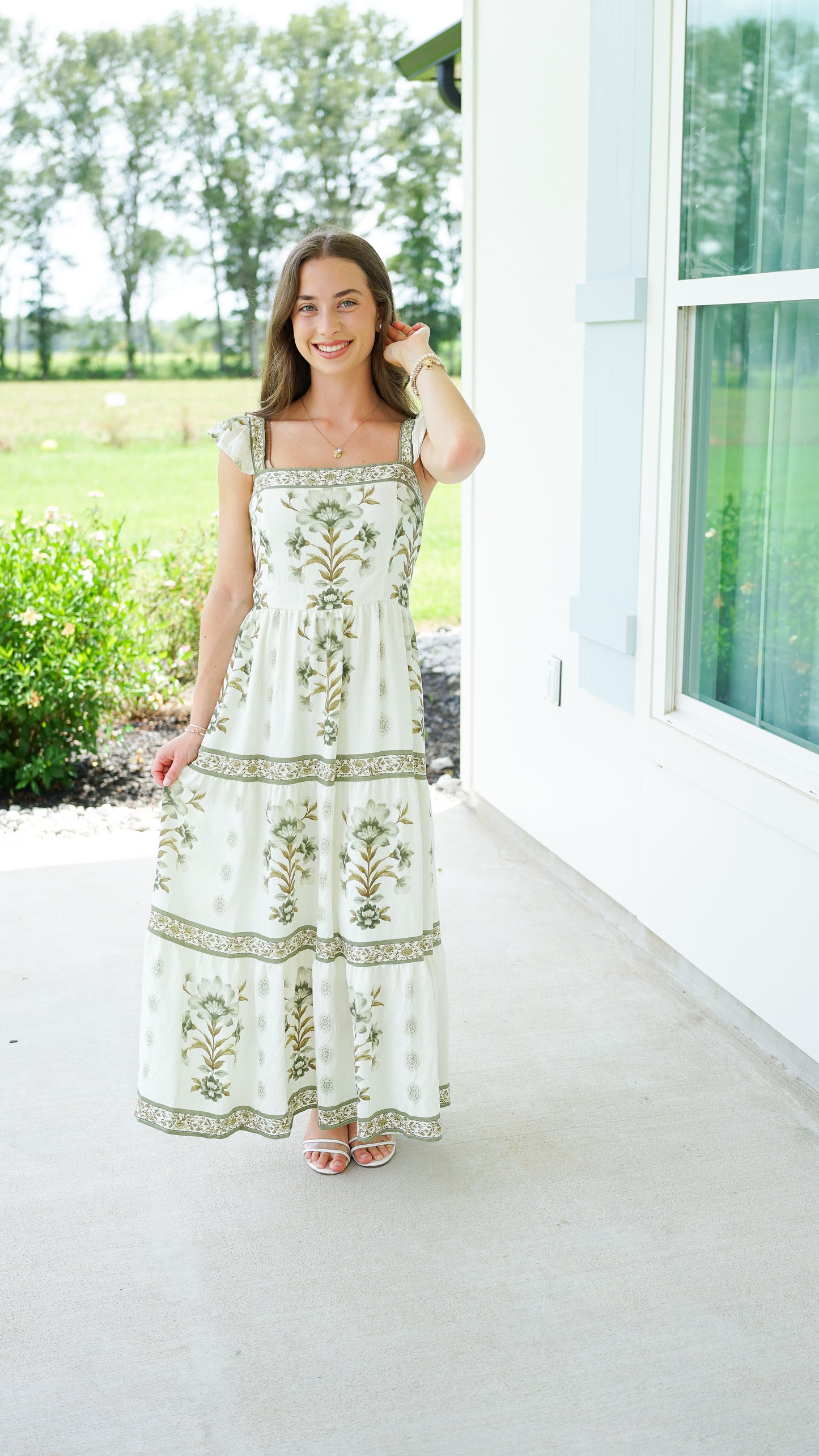 A Step Forward Midi Dress