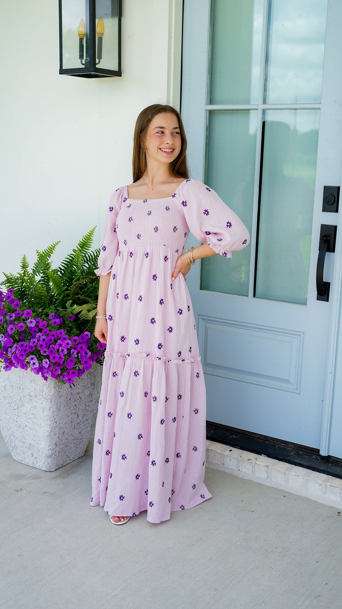 Lovely In Lilac Dress