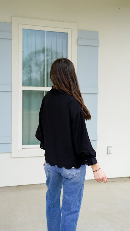 Don’t Overthink It Black Top