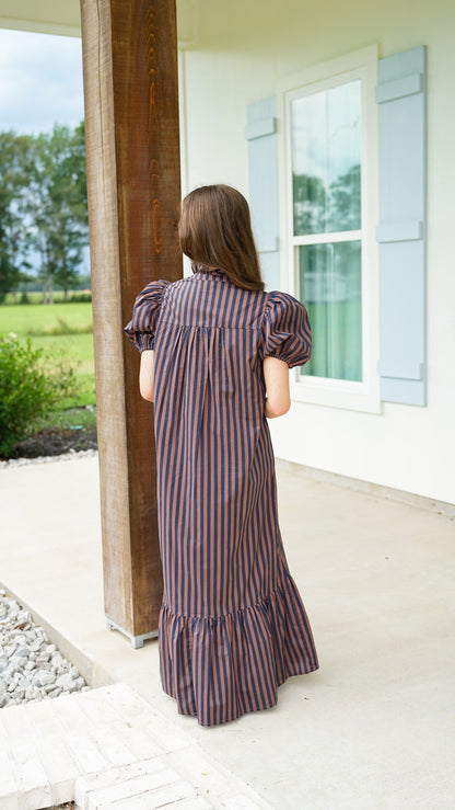 Stripe City Midi Dress