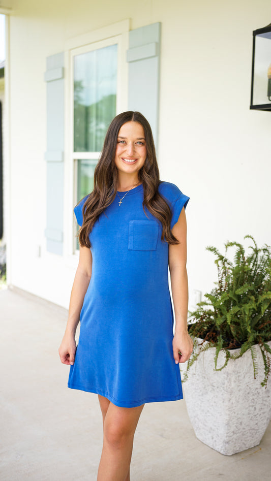 Summer Feeling Blue Dress