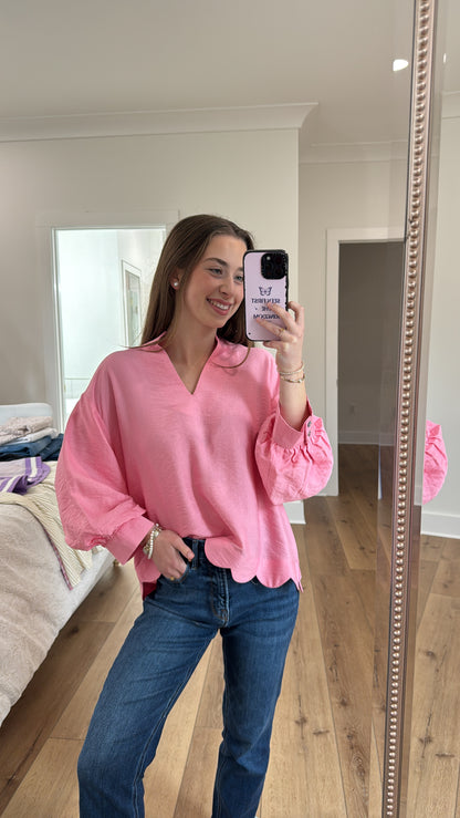 Don’t Overthink It Pink Top