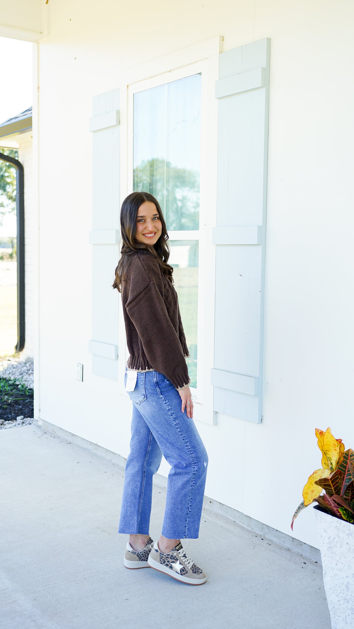 Better In Brown Sweater