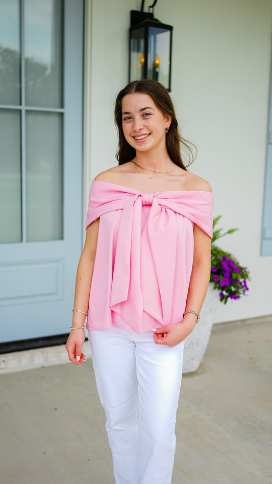 Powerful In Pink Top